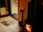 Interior with log burner Interior with log burner